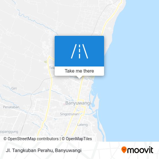 Jl. Tangkuban Perahu map