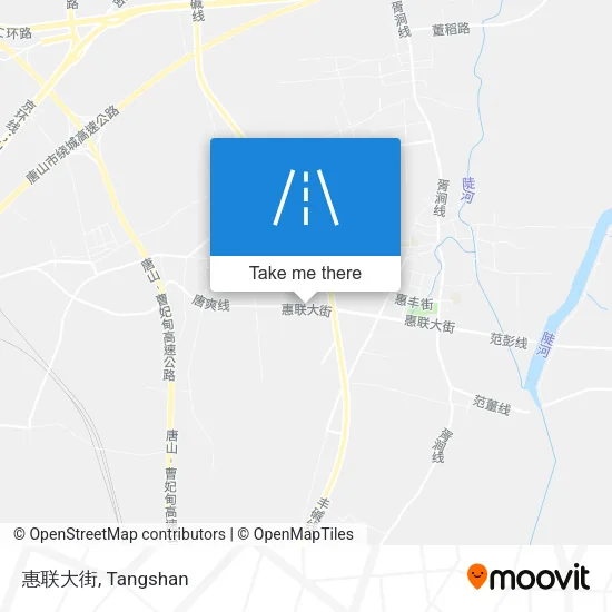 惠联大街 map