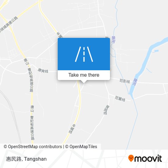 惠民路 map