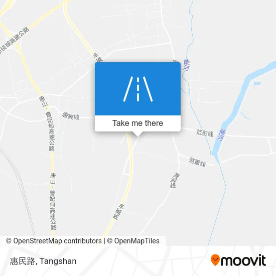 惠民路 map