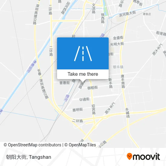 朝阳大街 map
