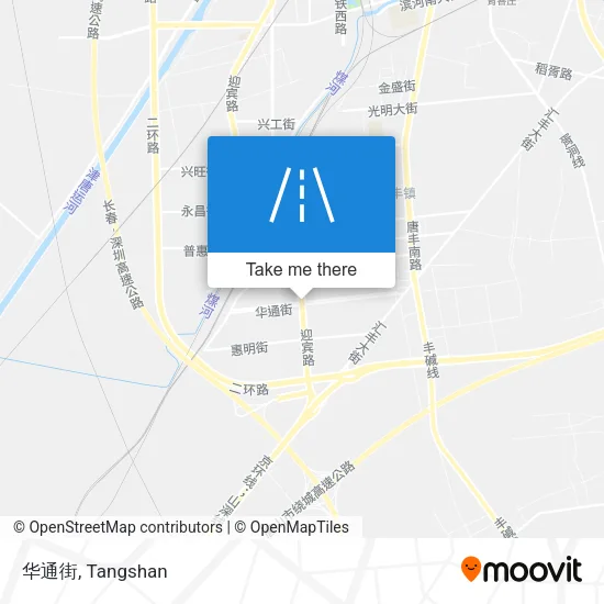 华通街 map