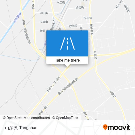 山深线 map