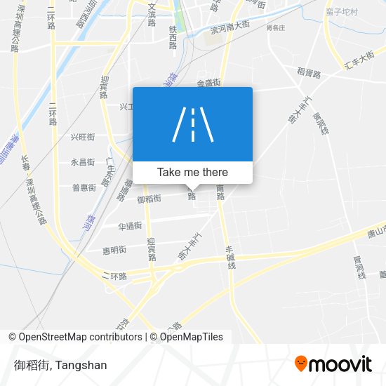 御稻街 map
