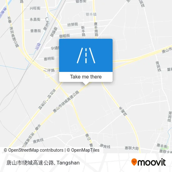 唐山市绕城高速公路 map