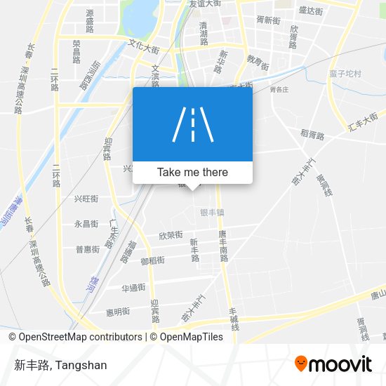新丰路 map
