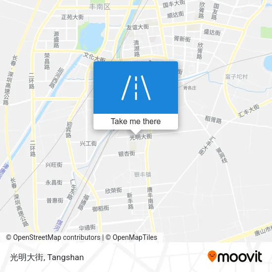 光明大街 map
