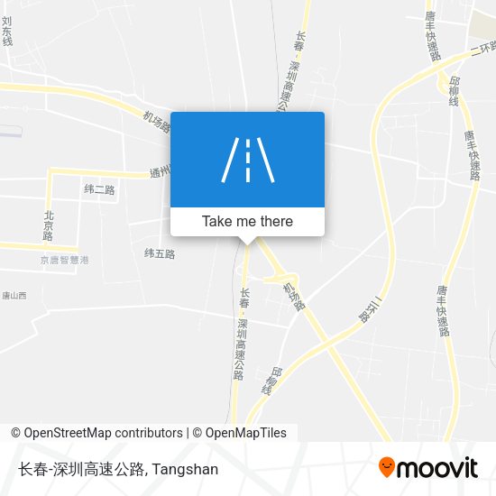 长春-深圳高速公路 map