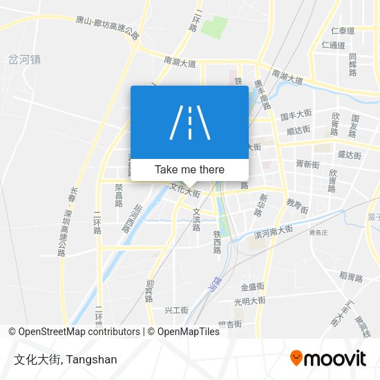 文化大街 map