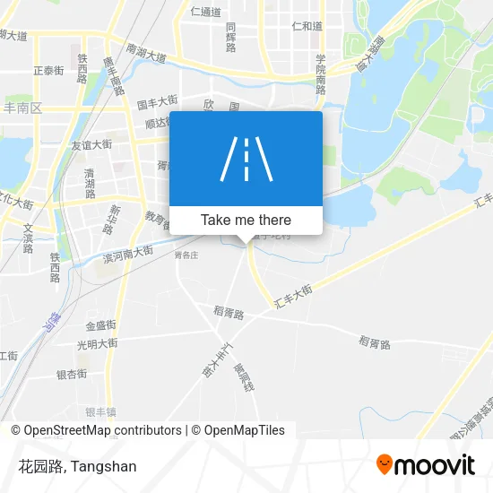 花园路 map