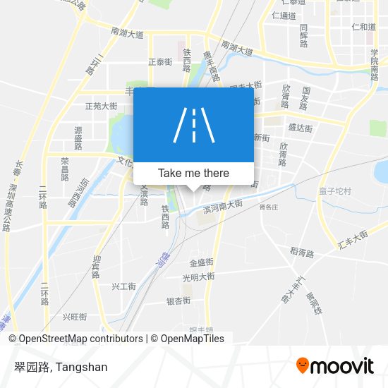 翠园路 map