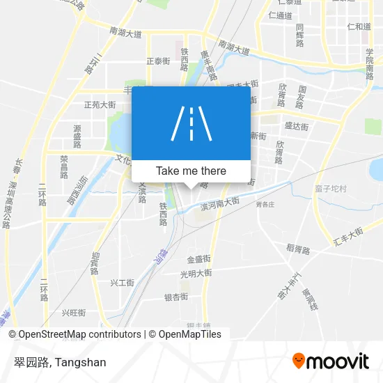 翠园路 map