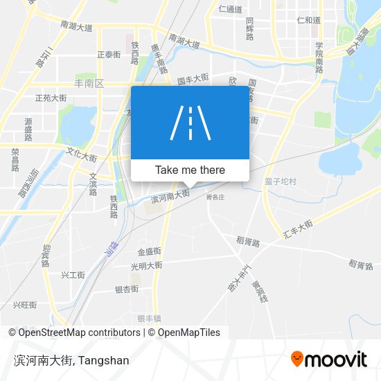 滨河南大街 map