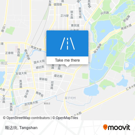 顺达街 map
