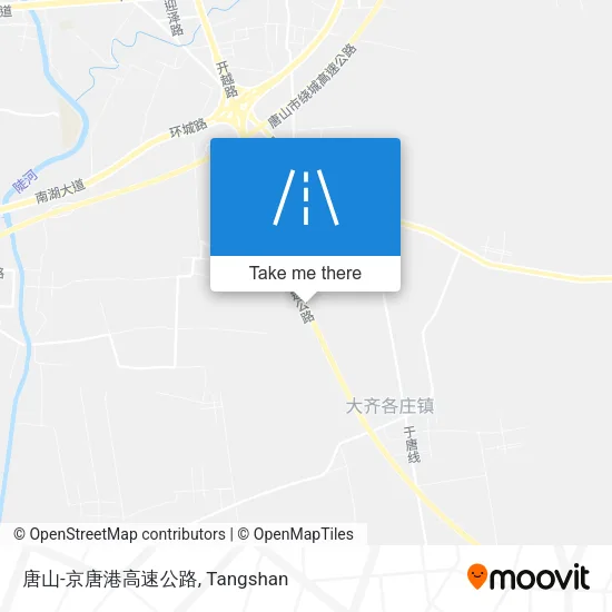 唐山-京唐港高速公路 map