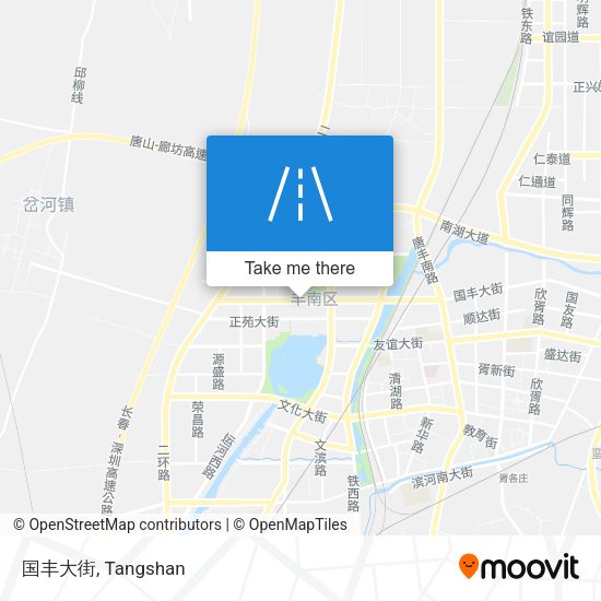 国丰大街 map