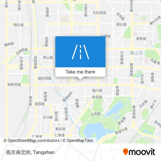 燕京南北街 map