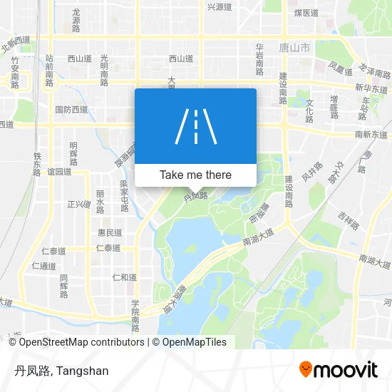 丹凤路 map