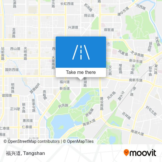 福兴道 map