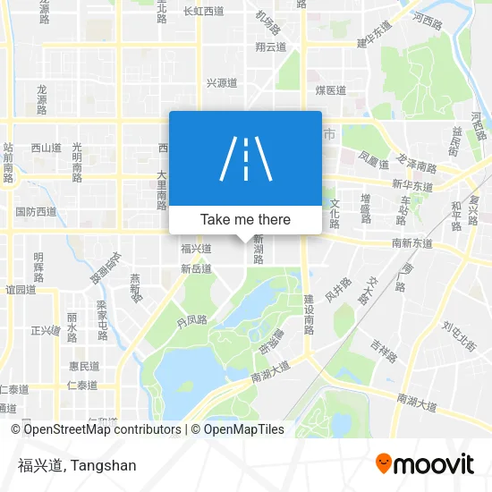 福兴道 map