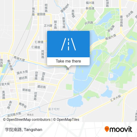 学院南路 map