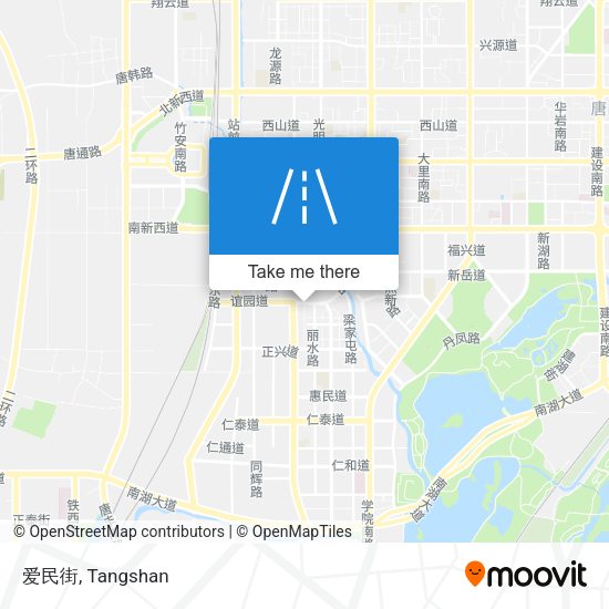 爱民街 map