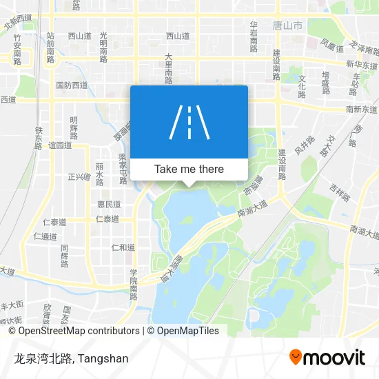 龙泉湾北路 map