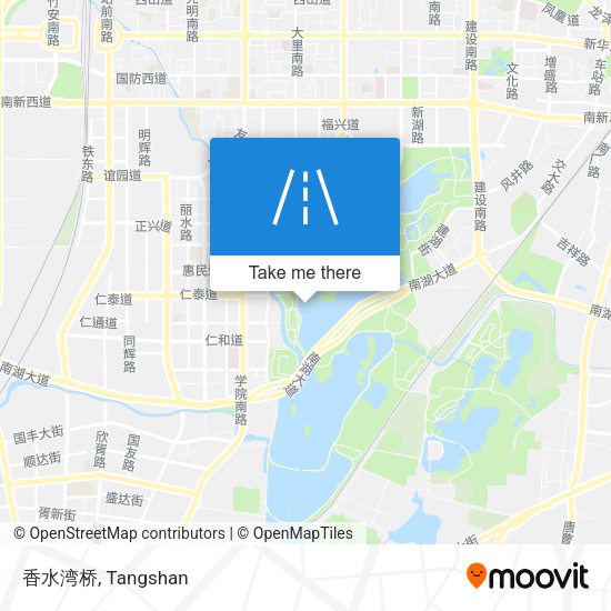 香水湾桥 map