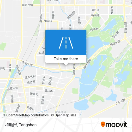 和顺街 map
