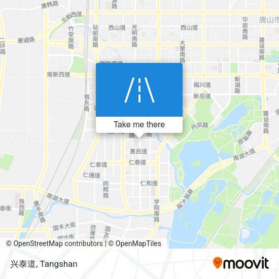 兴泰道 map
