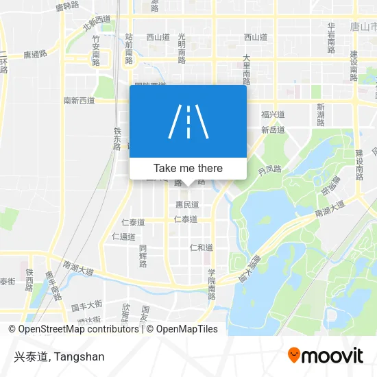 兴泰道 map