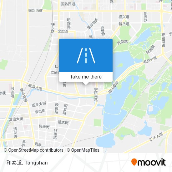 和泰道 map