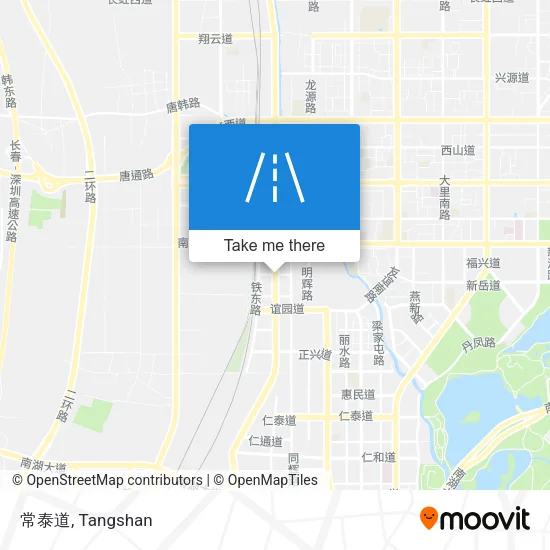 常泰道 map