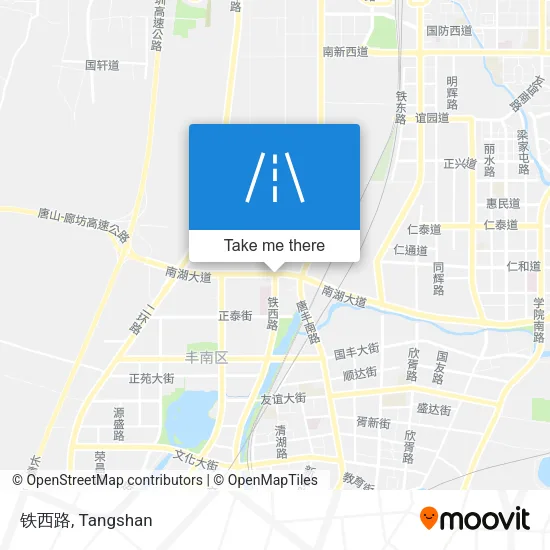 铁西路 map