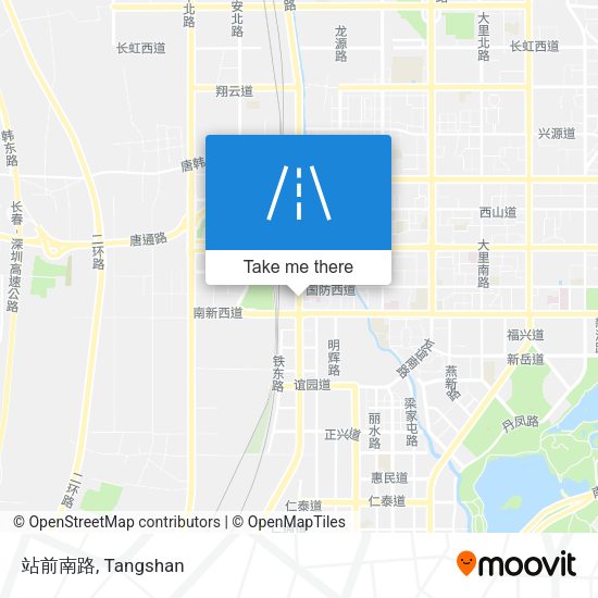 站前南路 map