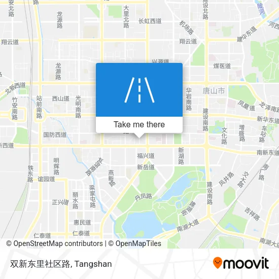 双新东里社区路 map