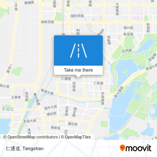 仁通道 map