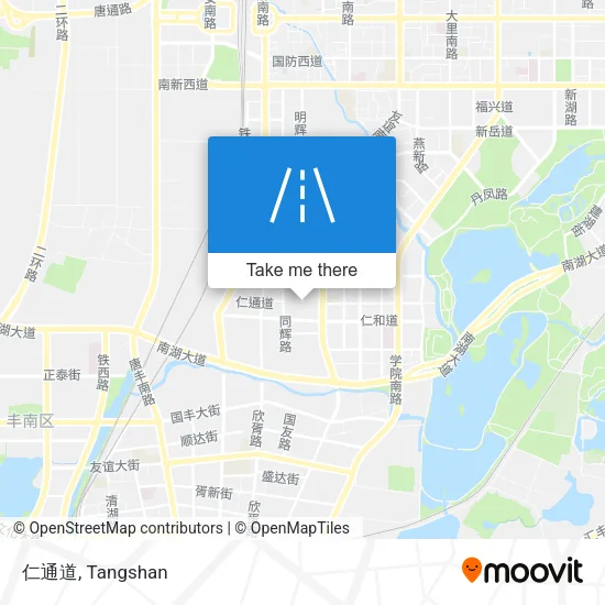 仁通道 map