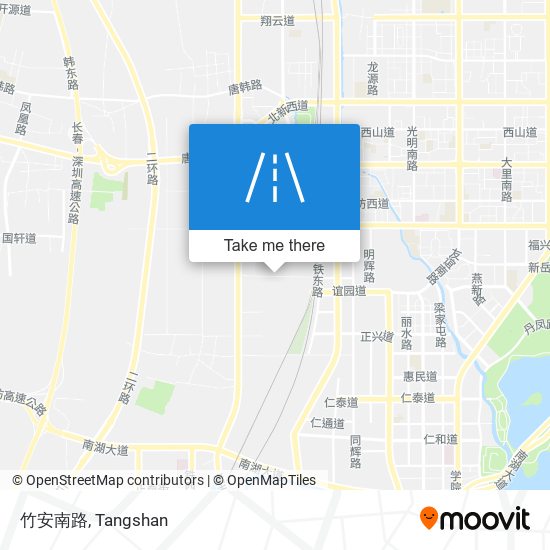 竹安南路 map
