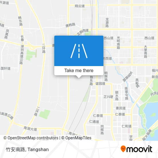 竹安南路 map