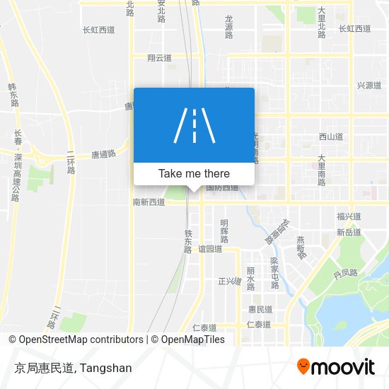 京局惠民道 map