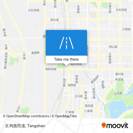 京局惠民道 map