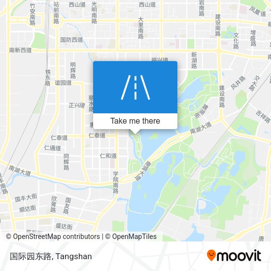 国际园东路 map