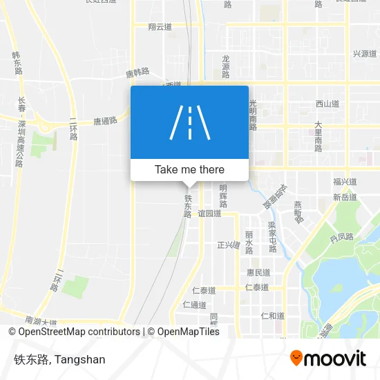 铁东路 map