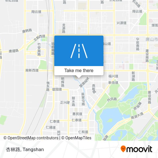 杏林路 map