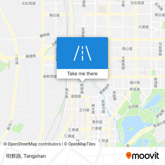 明辉路 map