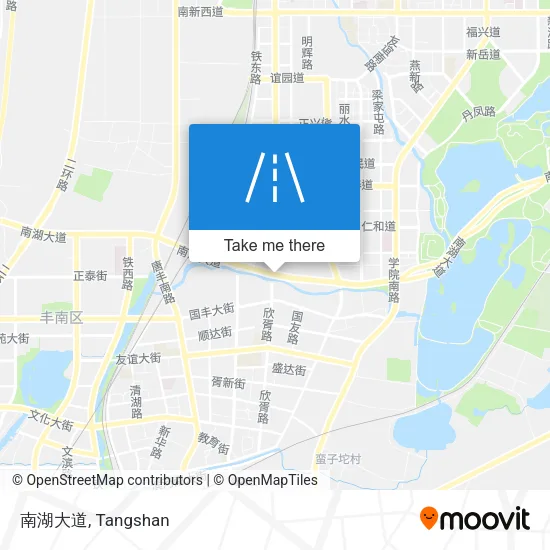 南湖大道 map