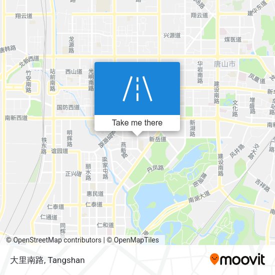 大里南路 map