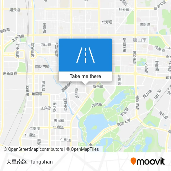 大里南路 map
