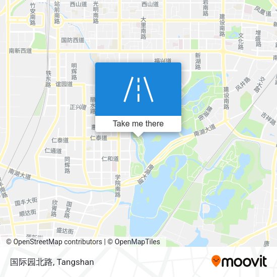 国际园北路 map